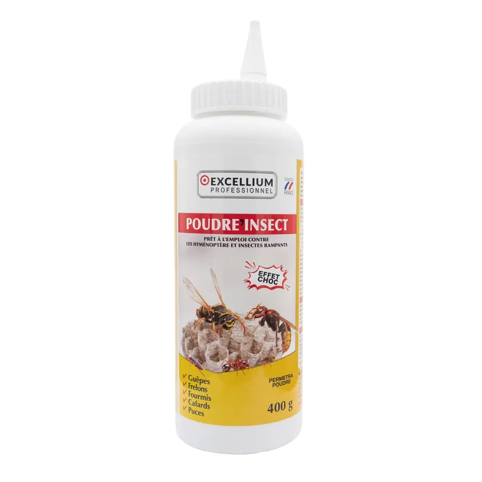 Excellium Professionnel Poudre Perméthrine insecticide 400g