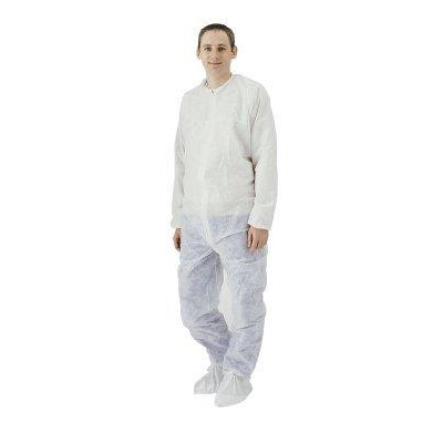 Ratunion 2000 combinaison jetable blanche non tissée