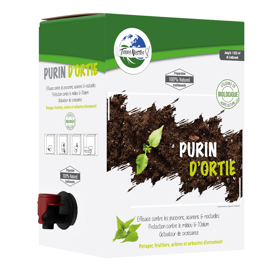 Terra Nostra purin d’ortie concentré jardin 1,5L pucerons
