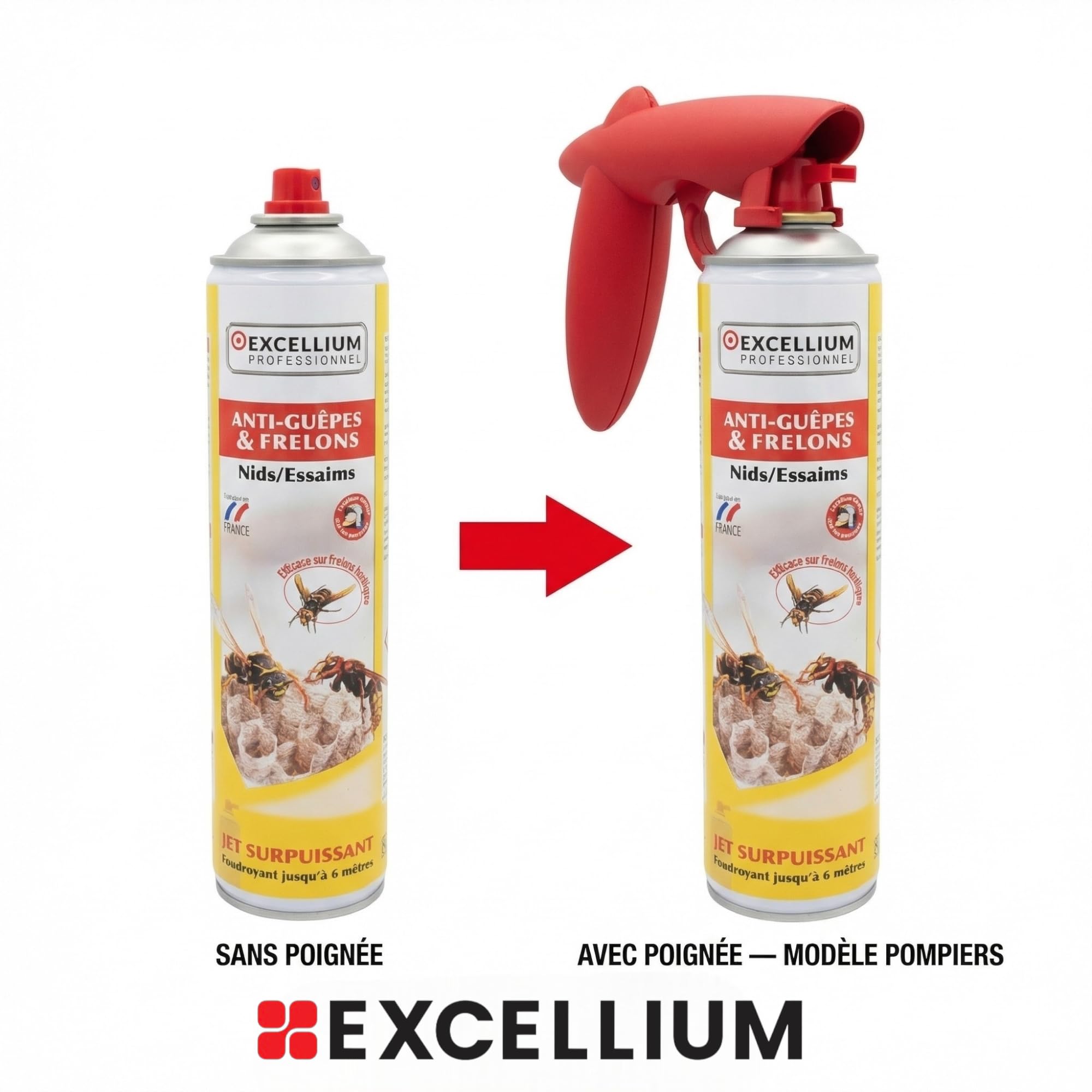 Excellium Professionnel Anti-Guêpes Frelons aérosol 600ml