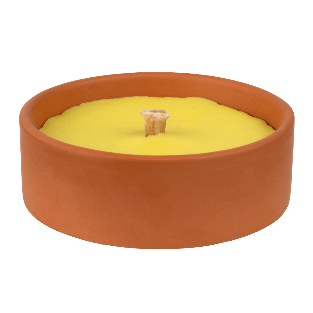 Terra Nostra Citronnelle bougie anti-moustique terre cuite lot 3