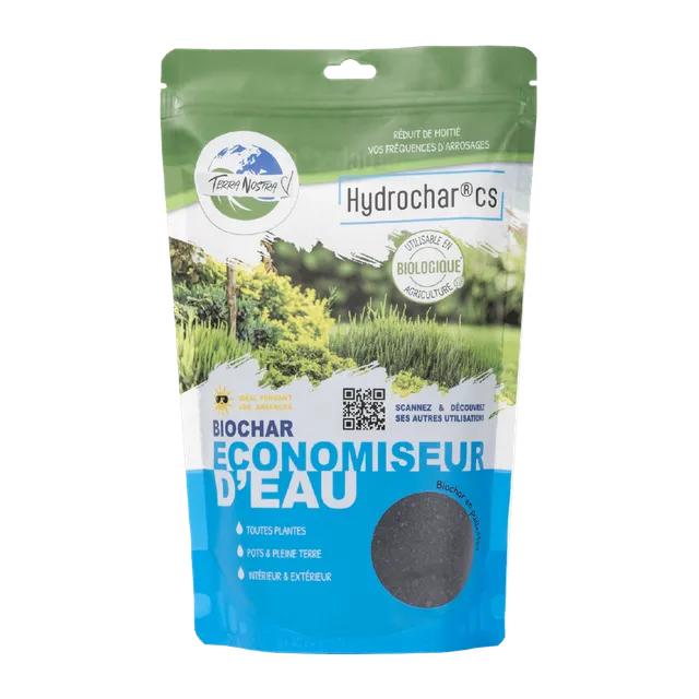 Terra Nostra Hydrochar Biochar économiseur eau 300g