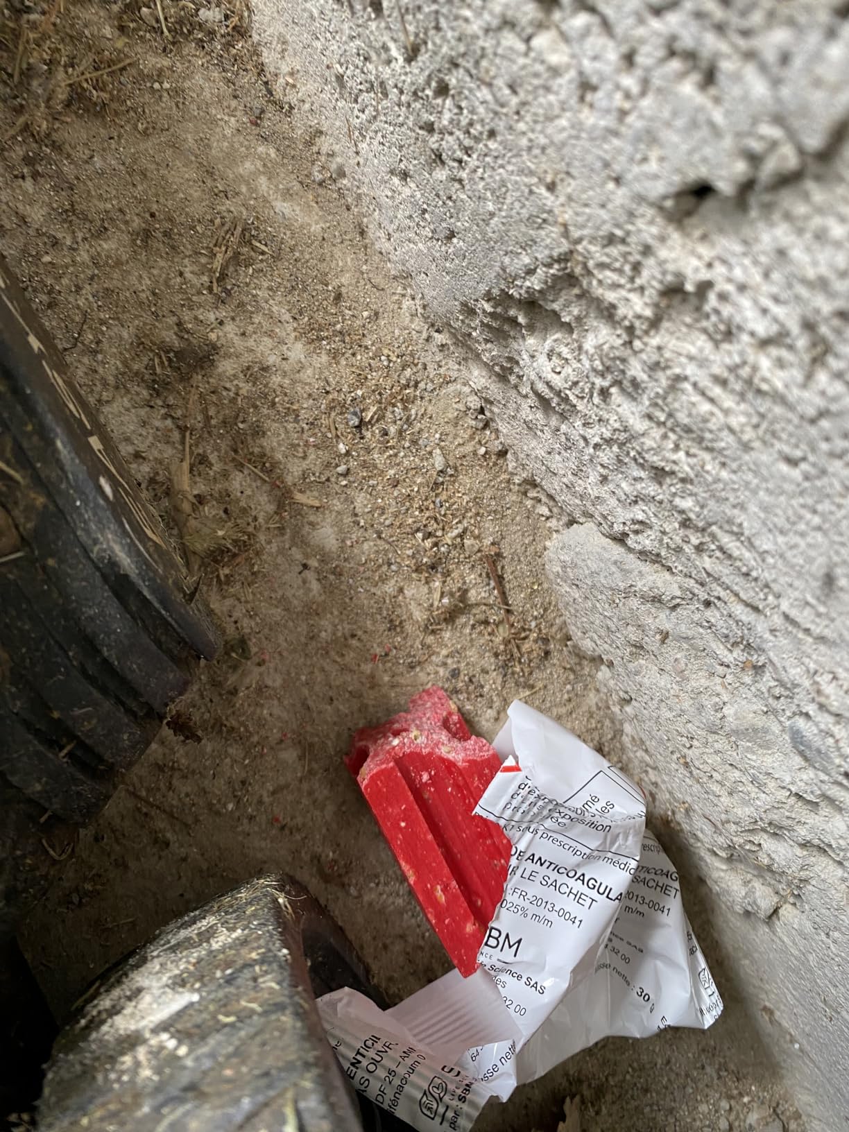 Caussade anti-rats et souris blocs 6 appâts 180 g
