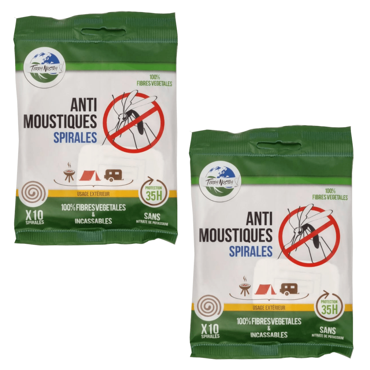 Terra Nostra Spirales anti-moustiques lot 20