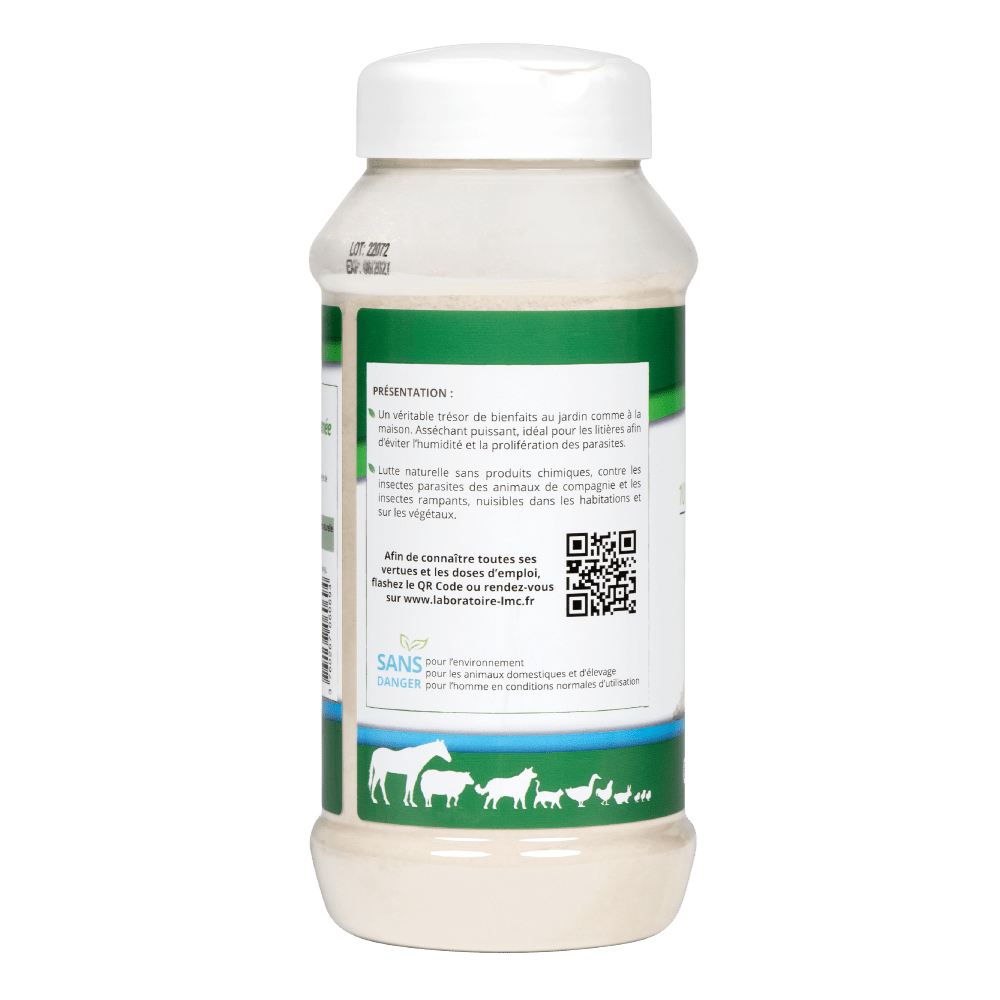 Terra Nostra terre de diatomée poudre anti-insectes 300g poudreuse