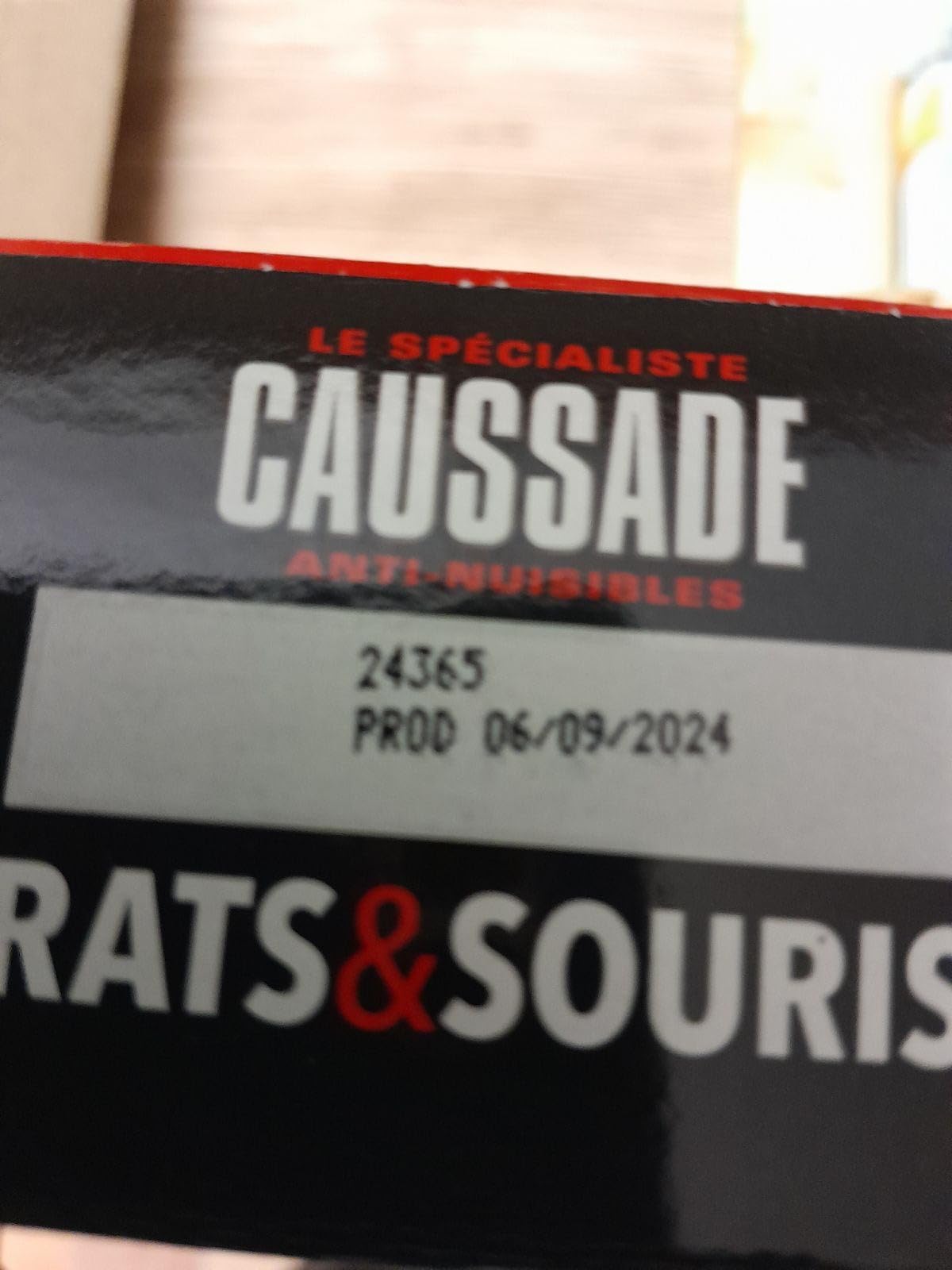 Caussade Anti-Rats & Souris CARSCBR150 raticide céréales 150g résistants