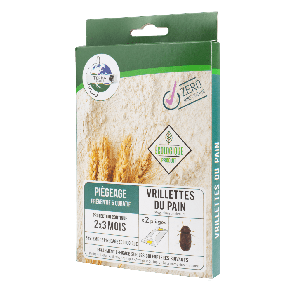 Terra Nostra Vrillette du Pain piège lot 2 boîtes x2