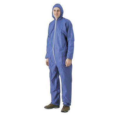 Ratunion 2000 combinaison jetable bleue avec cagoule