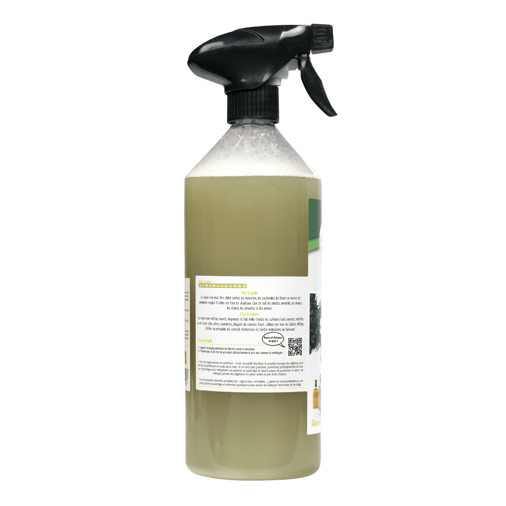 Terra Nostra Savon Noir Jardin Spray 1L Prêt à l'emploi