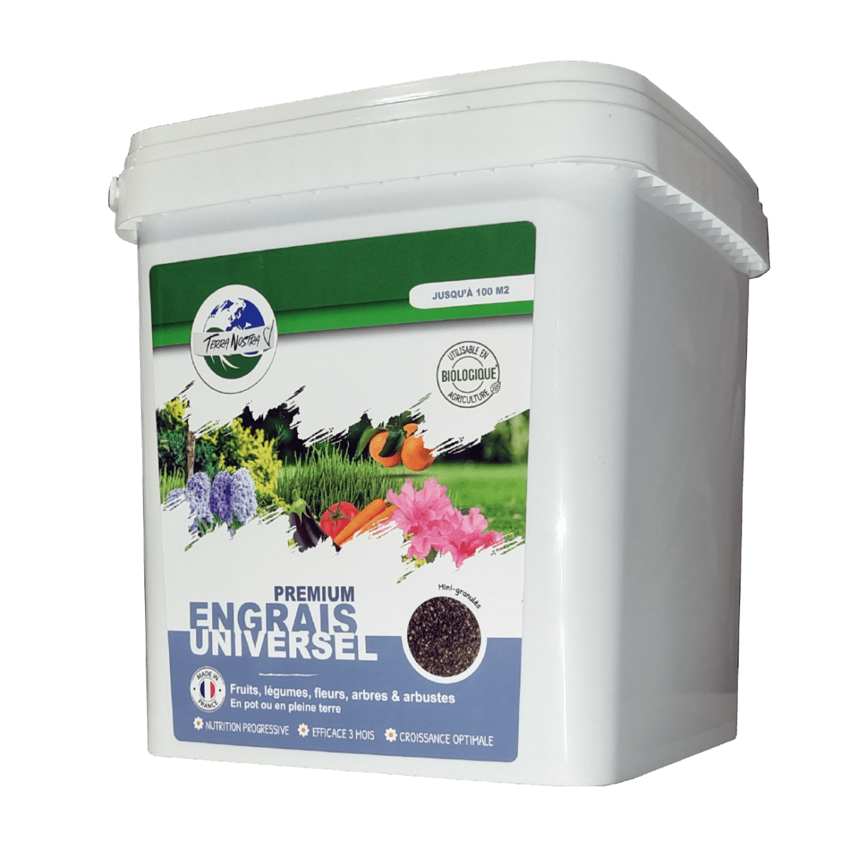 Terra Nostra Premium Universel engrais granulés 1,5 kg