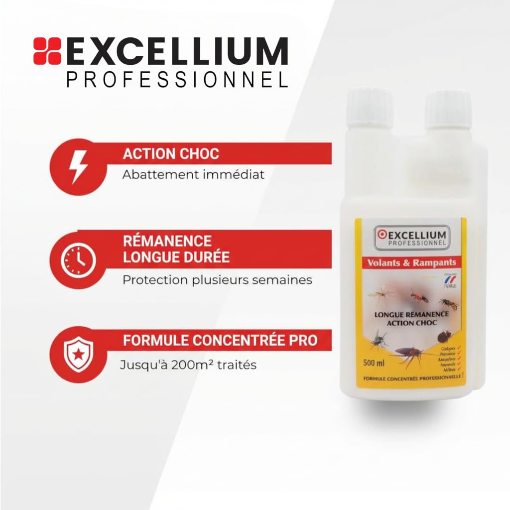 Excellium insecticide concentré volants rampants 500 ml choc