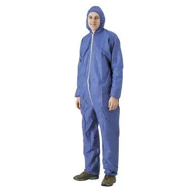 Ratunion 2000 combinaison jetable bleue avec cagoule