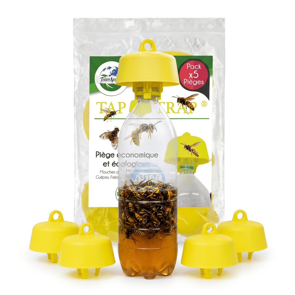 Terra Nostra Piège Guêpes Frelons Bouteille x1 Réutilisable