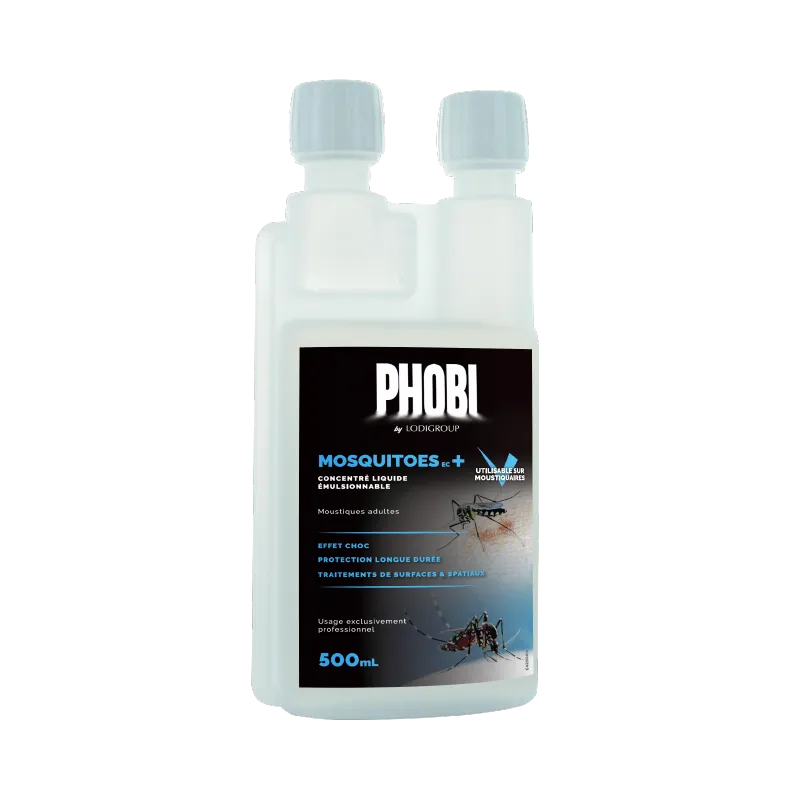 Phobi Mosquitoes EC+ insecticide concentré 500ml moustiques
