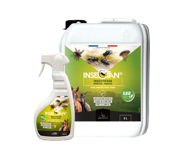 Aurodil Insectan insectifuge cheval spray 750 ml anti-taons