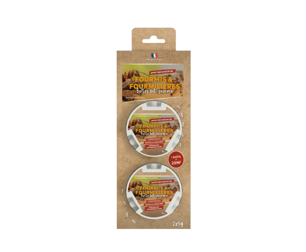 Aurodil boîte anti-fourmis gel 2 boîtes dinotéfurane