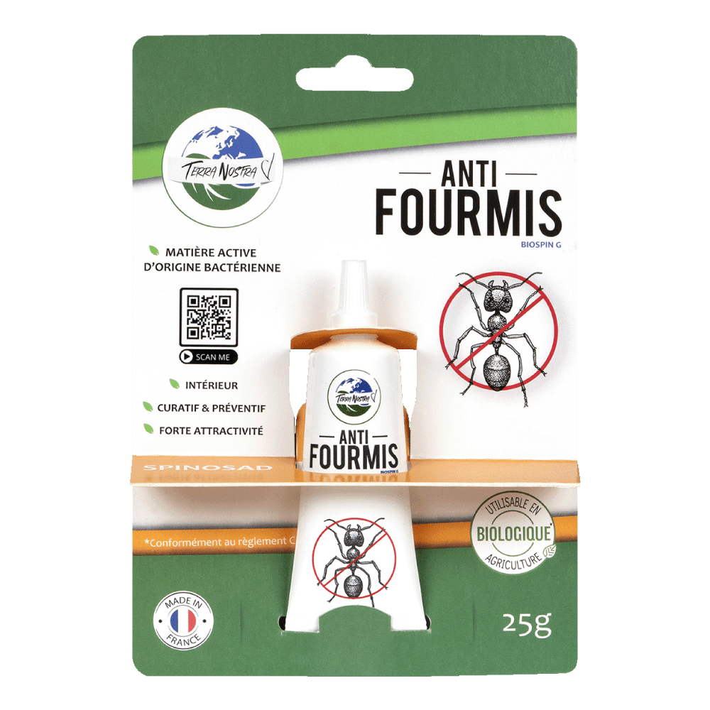 Terra Nostra anti-fourmis gel appat tube 25g pyrethre