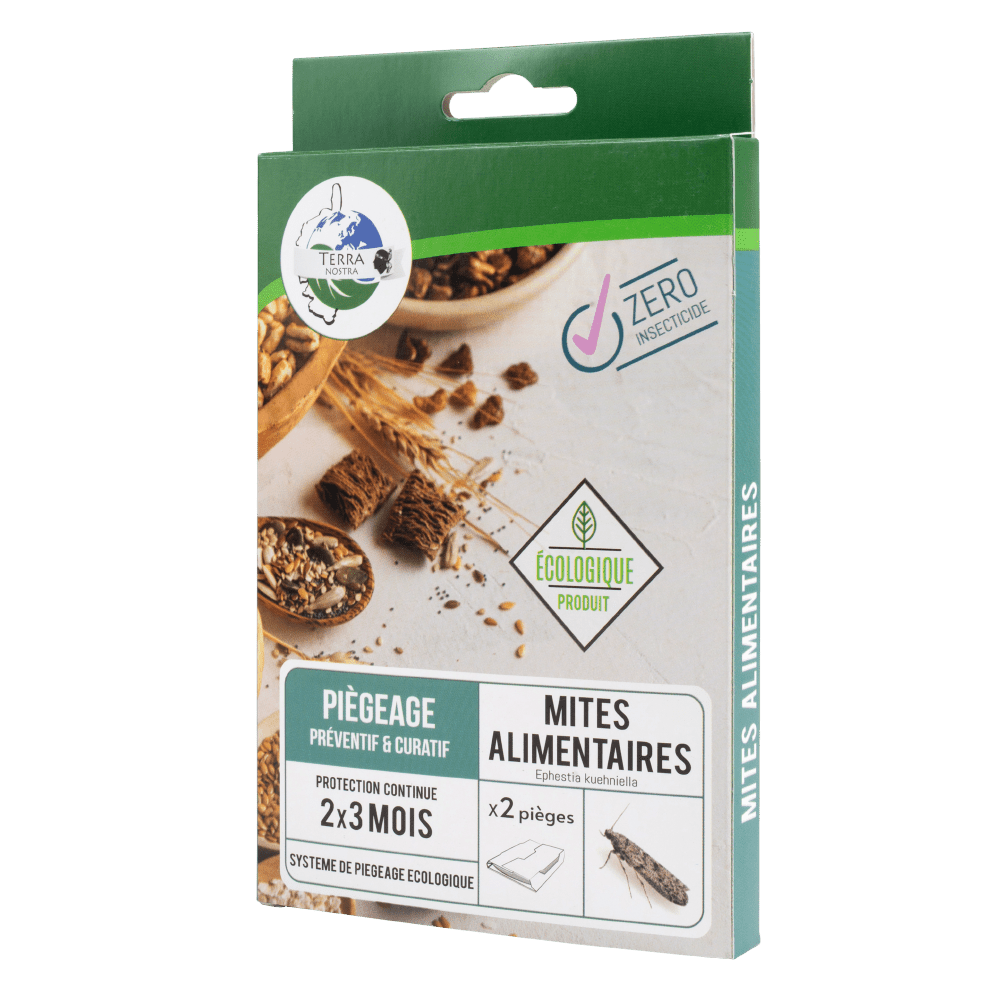 Terra Nostra Piège Mites Alimentaires Phéromone Lot de 2