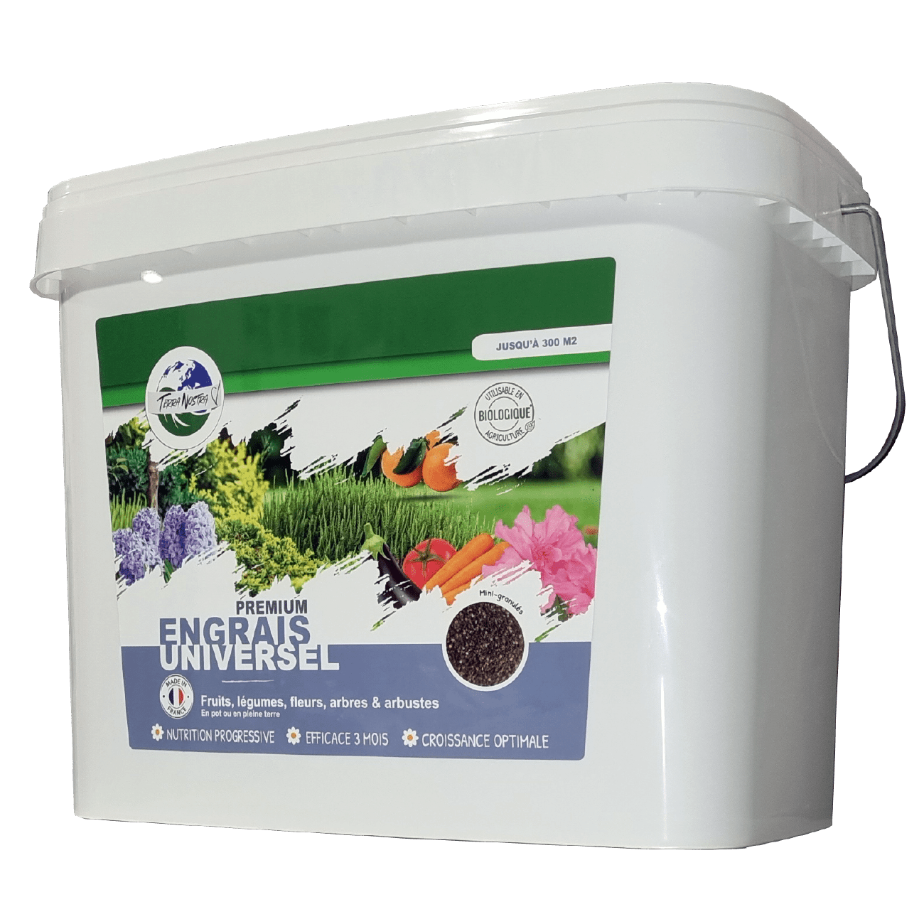 Terra Nostra Premium Universel engrais granulés 1,5 kg