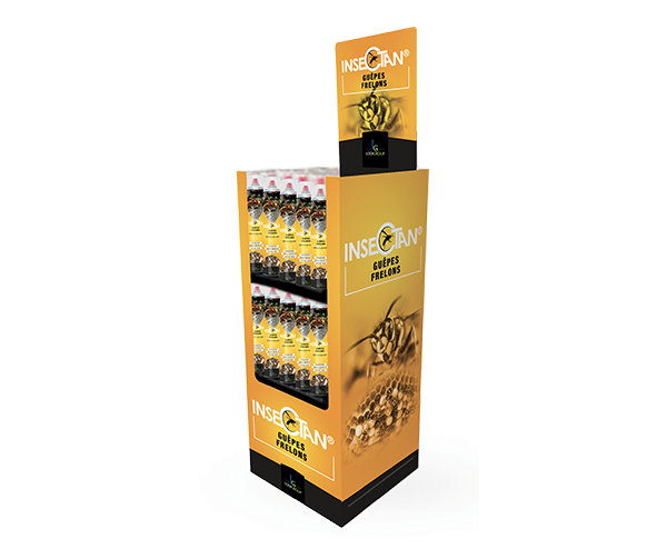 Aurodil Insectan Guêpes et Frelons NG insecticide aérosol 750 ml
