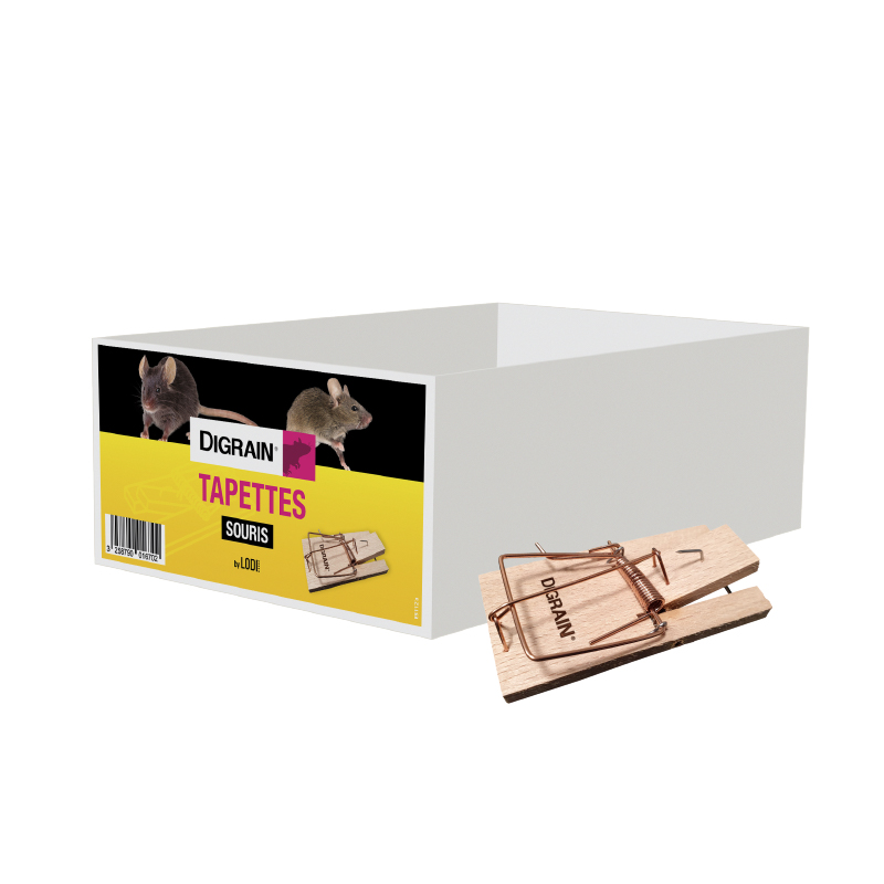 Digrain tapettes à souris piège mécanique