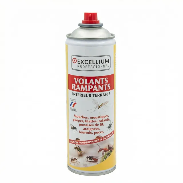 Excellium Professionnel aérosol insecticide 500 ml volants