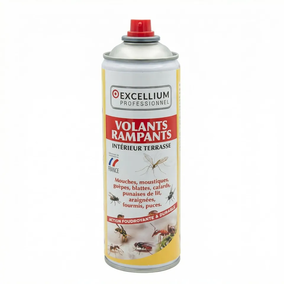 Excellium Professionnel aérosol insecticide 500 ml volants