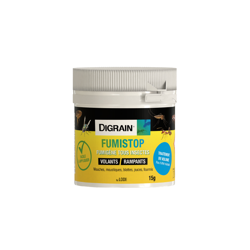 Digrain Fumistop insecticide fumigène locaux fermés