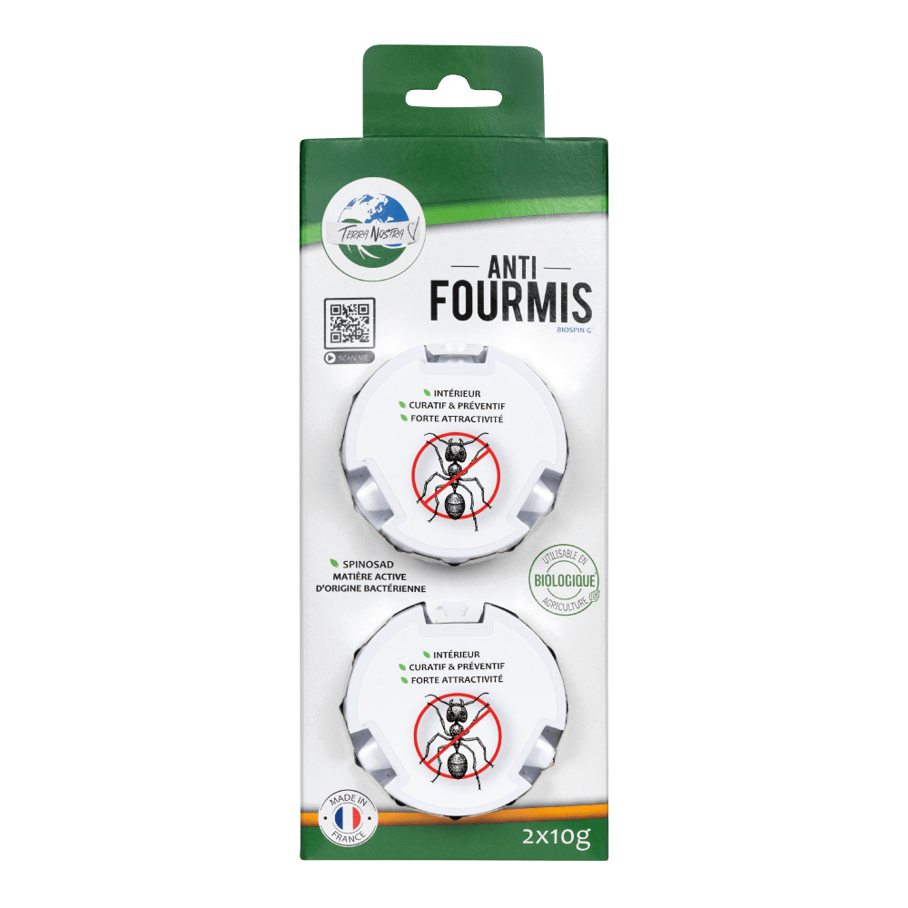 Terra Nostra anti-fourmis gel appat boite 2x10g spinosad