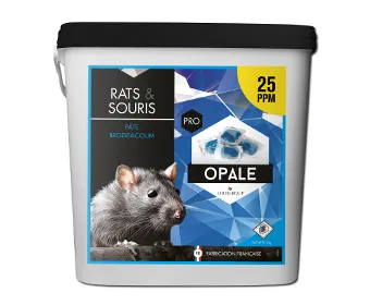 Phobi Opale pâte raticide 5 kg brodifacoum