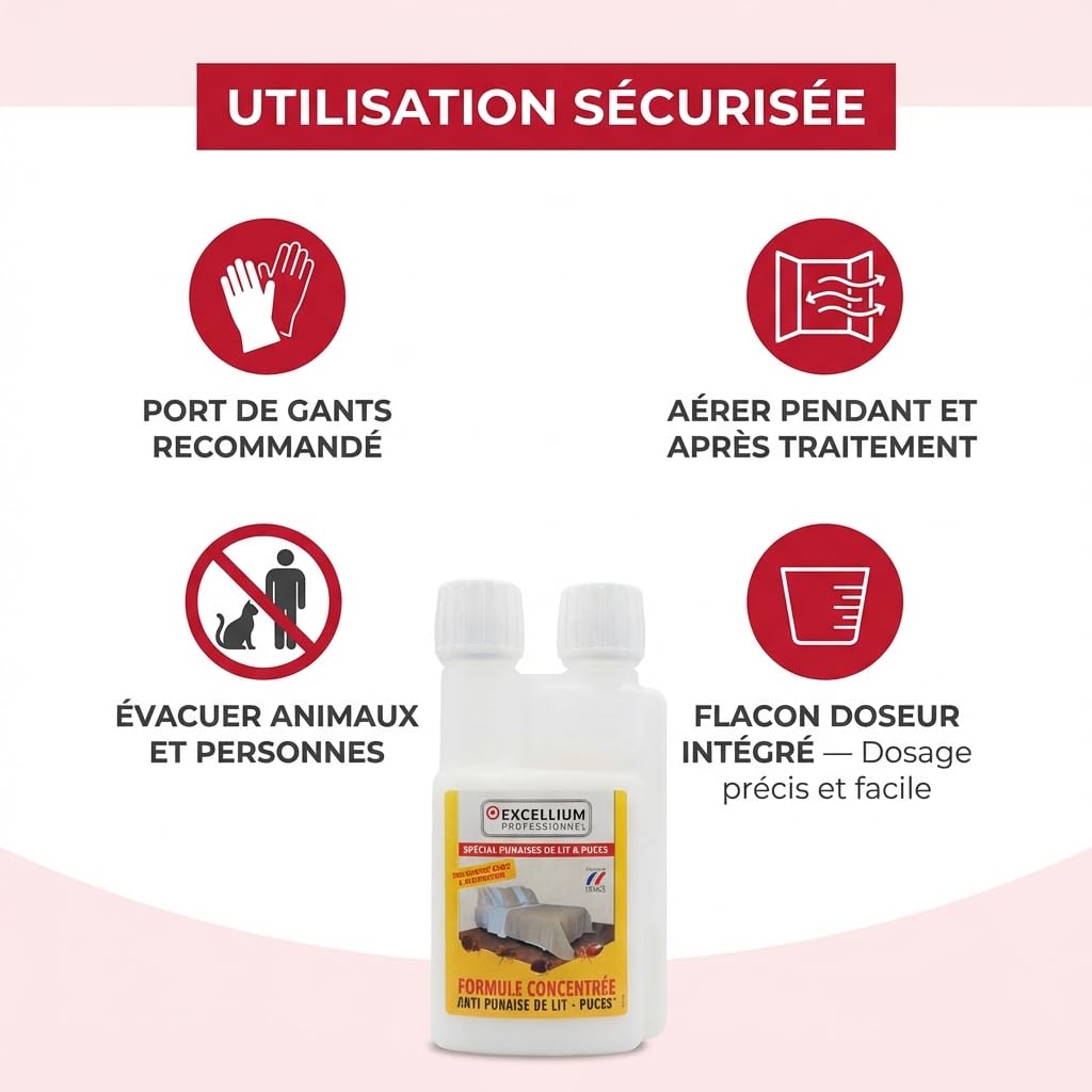 Excellium Professionnel concentré punaises 500ml