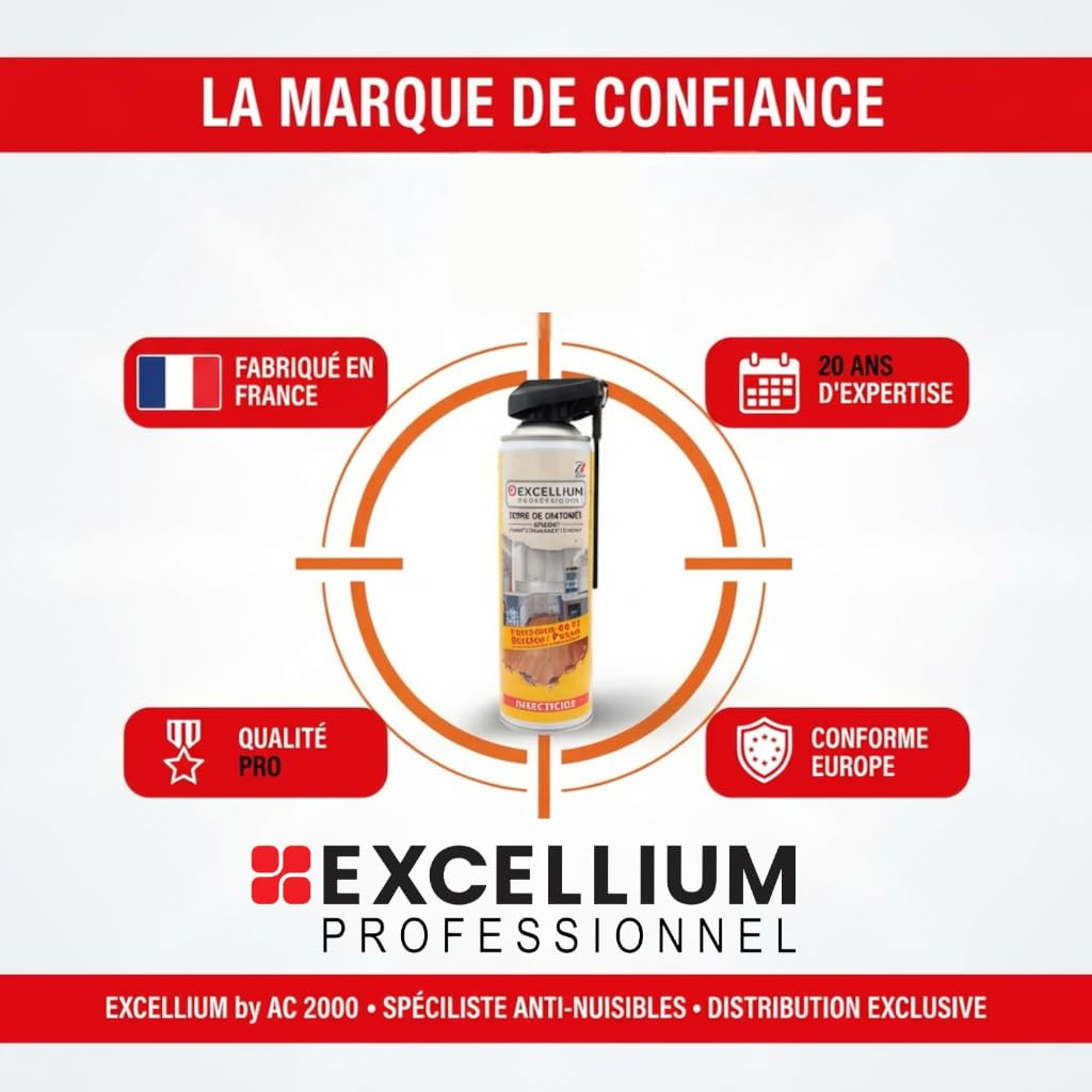Excellium Professionnel Terre de Diatomée aérosol 500ml