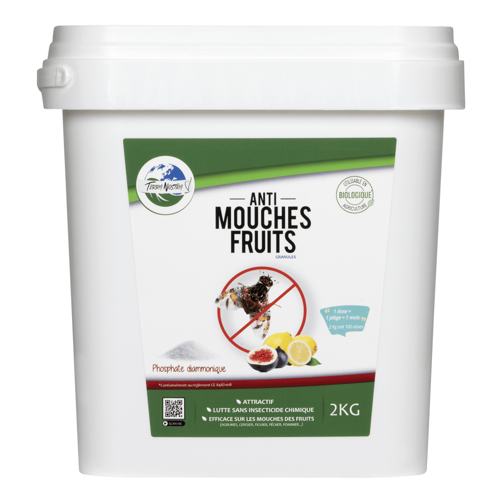 Terra Nostra Phosphate Diammonique mouche fruits 500g