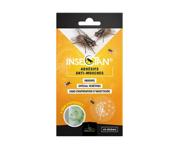 Aurodil Insectan I8712 adhésif mouches blister 4