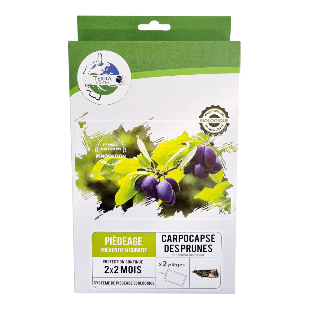 Terra Nostra Carpocapse des Prunes piège x2 plaques