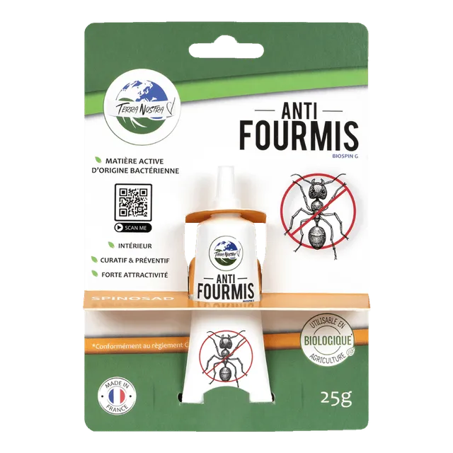 Terra Nostra anti-fourmis gel appat tube 25g pyrethre