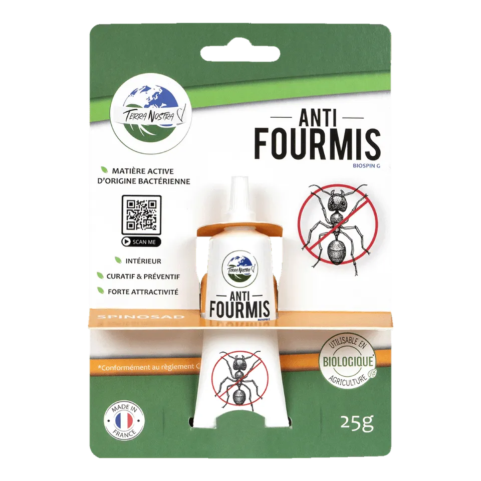 Terra Nostra anti-fourmis gel appat tube 25g pyrethre