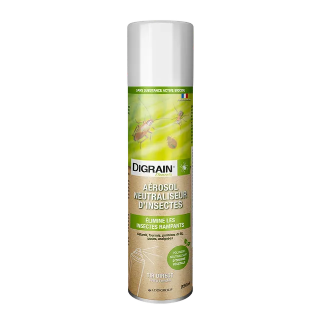 Digrain Aérosol Neutraliseur d'Insectes insecticide