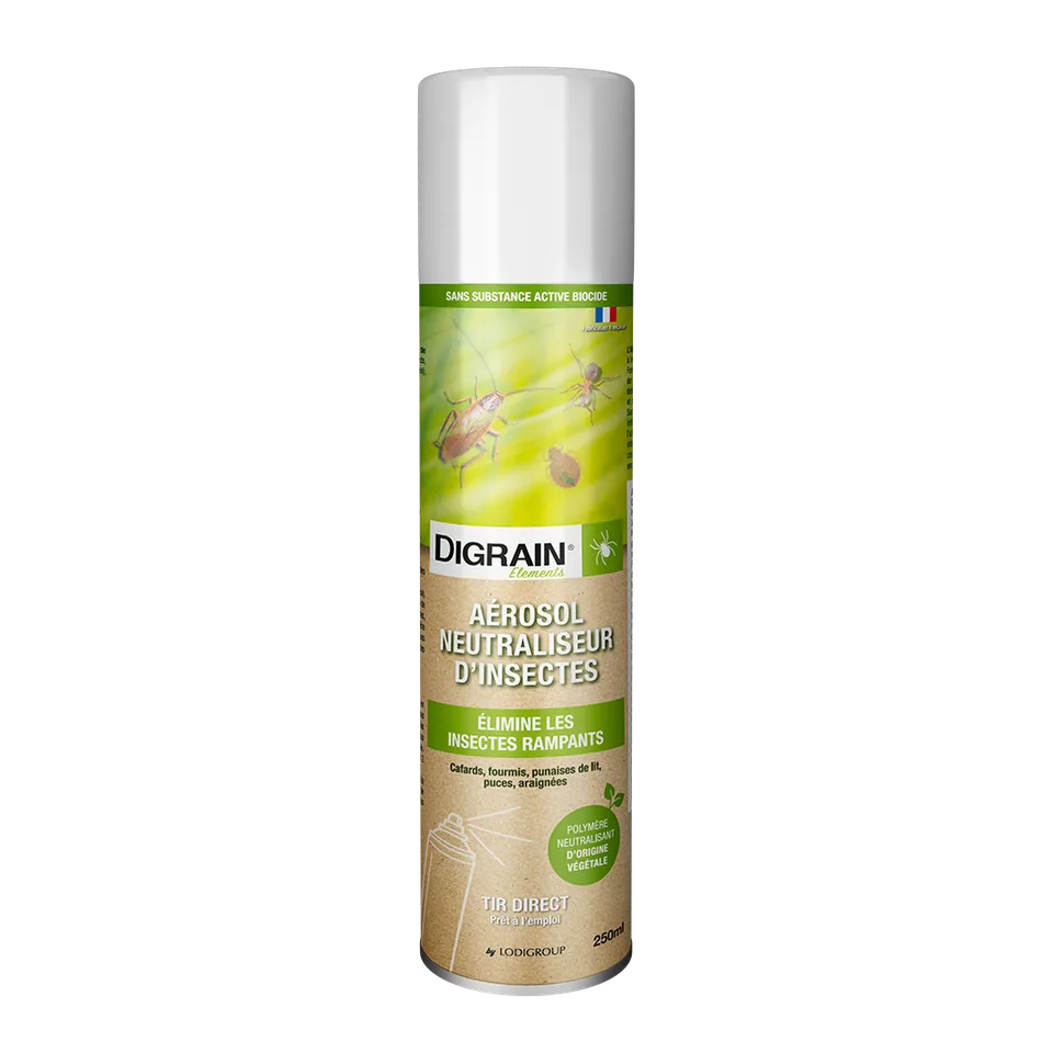 Digrain Neutraliseur d'insectes aérosol insecticide volants