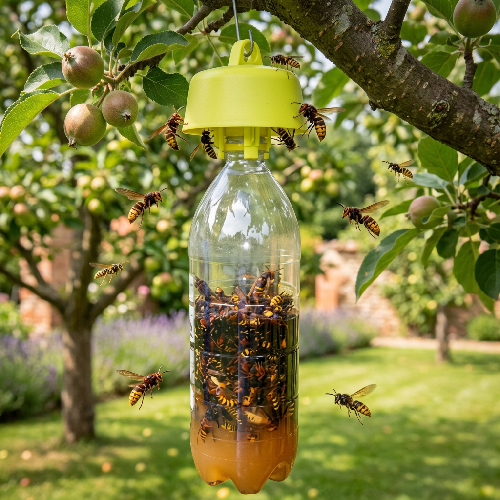Terra Nostra Piège Guêpes Frelons Bouteille x1 Réutilisable