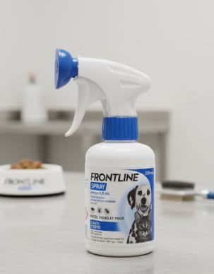 Frontline Spray antiparasitaire chien-chat 100ml infestation massive