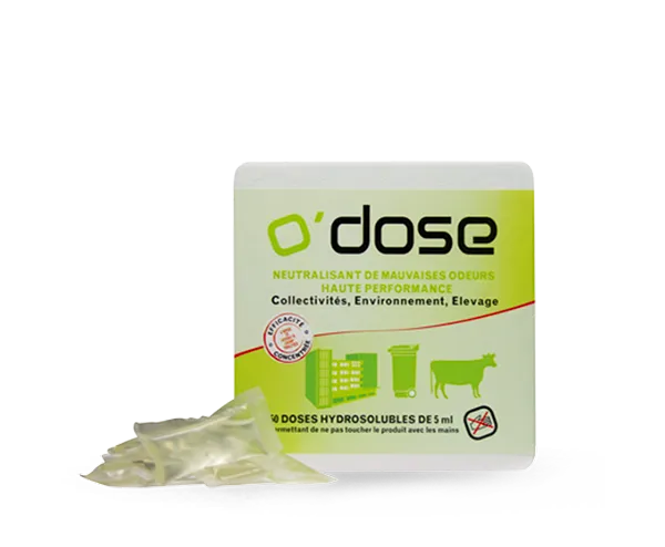 O'Dose surodorant désinfectant 50 x 5 ml