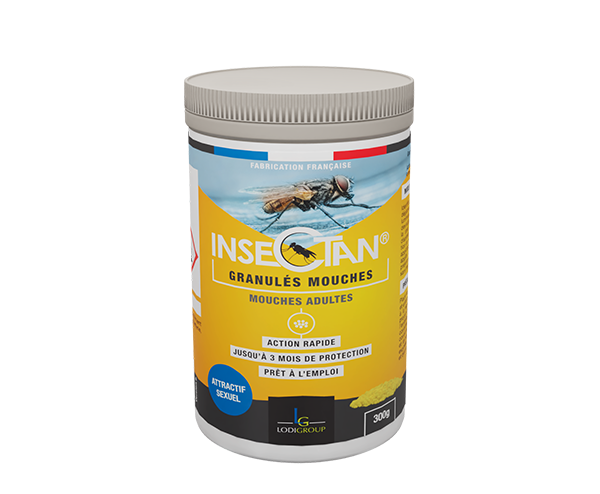 Aurodil Insectan Granulés mouches boîte 300g acétamipride