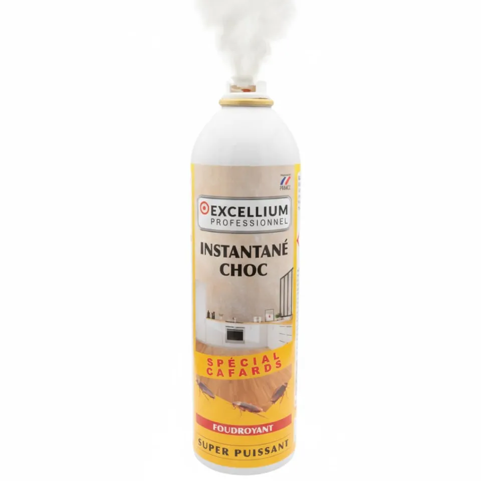 Excellium Professionnel fumigène 500 ml anti-cafards 60 m²