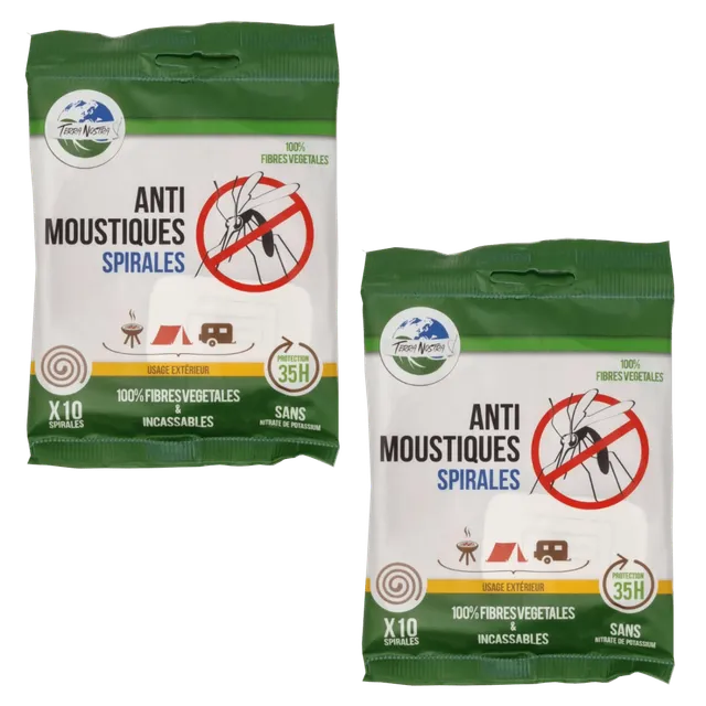 Terra Nostra Spirales anti-moustiques lot 20