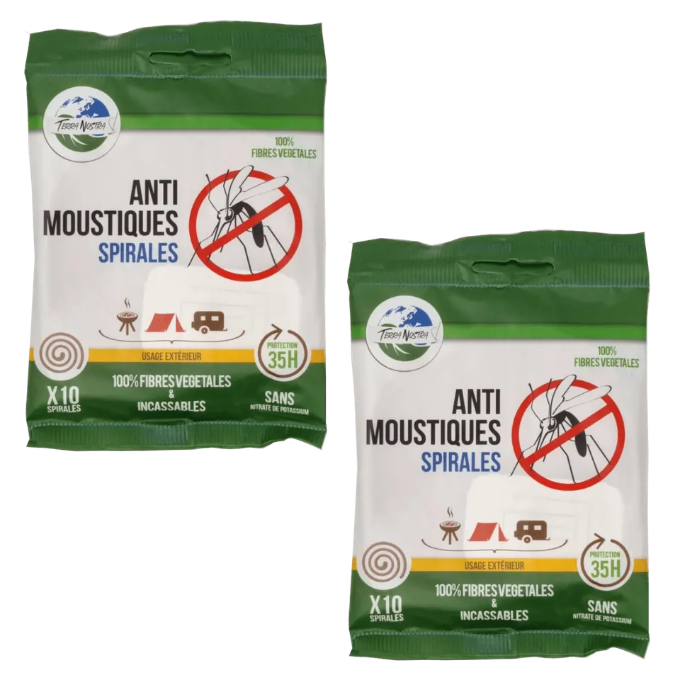 Terra Nostra Spirales anti-moustiques lot 20