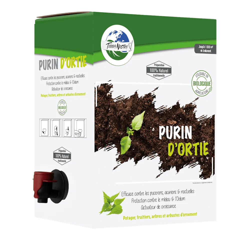 Terra Nostra purin d’ortie concentré jardin 1,5L pucerons