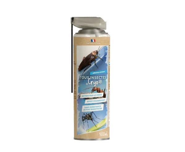 Aurodil Cryo Aérosol Givrant insecticide 500 ml froid