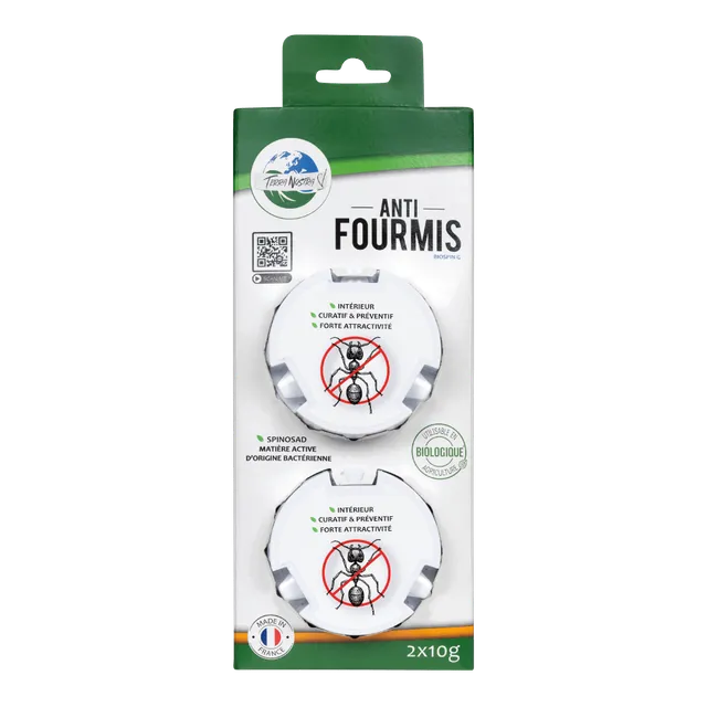 Terra Nostra anti-fourmis gel appat boite 2x10g spinosad