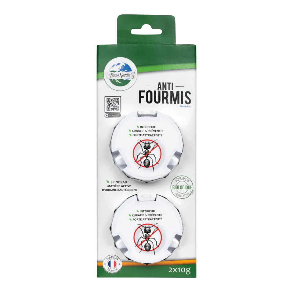 Terra Nostra anti-fourmis gel appat boite 2x10g spinosad